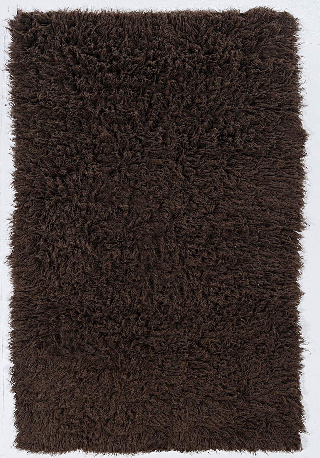 Linon Capri Area Rug, Sand and Black, 4'3'' x 7'3''