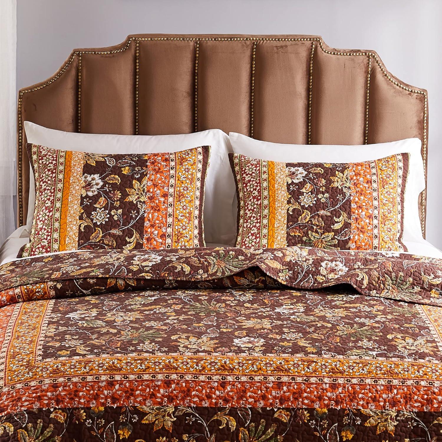 Greenland Home Fashions 2108AS Audrey Standard Pillow Shams