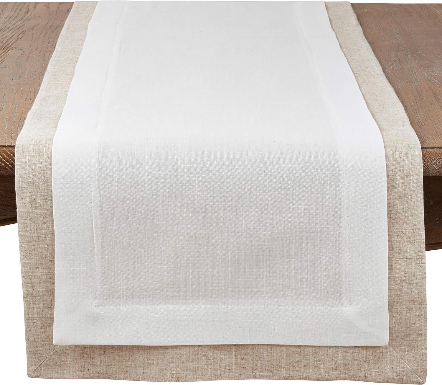 Saro Lifestyle Double Layer Table Runner