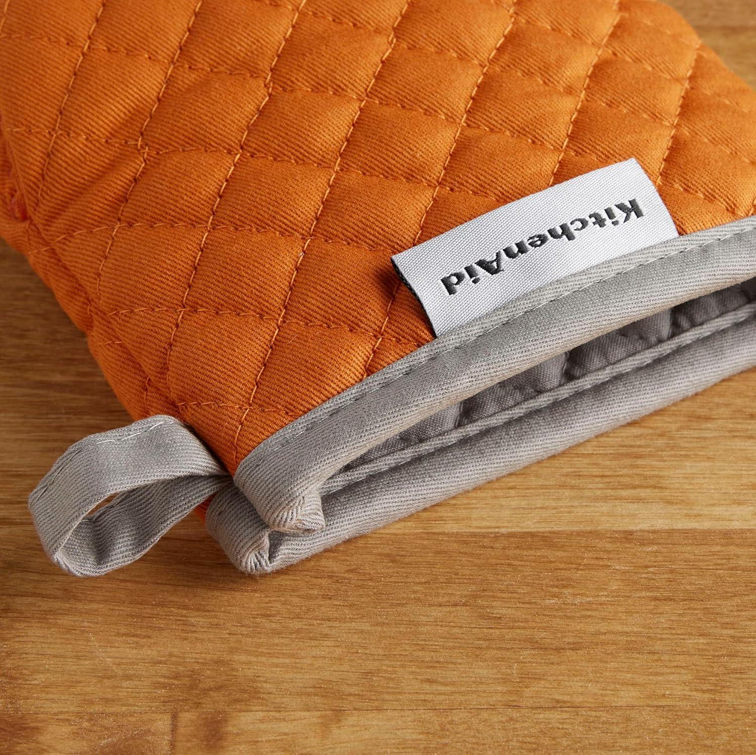 KitchenAid® KitchenAid Asteroid Solid Textured Mini Oven Mitt (Set of 2)