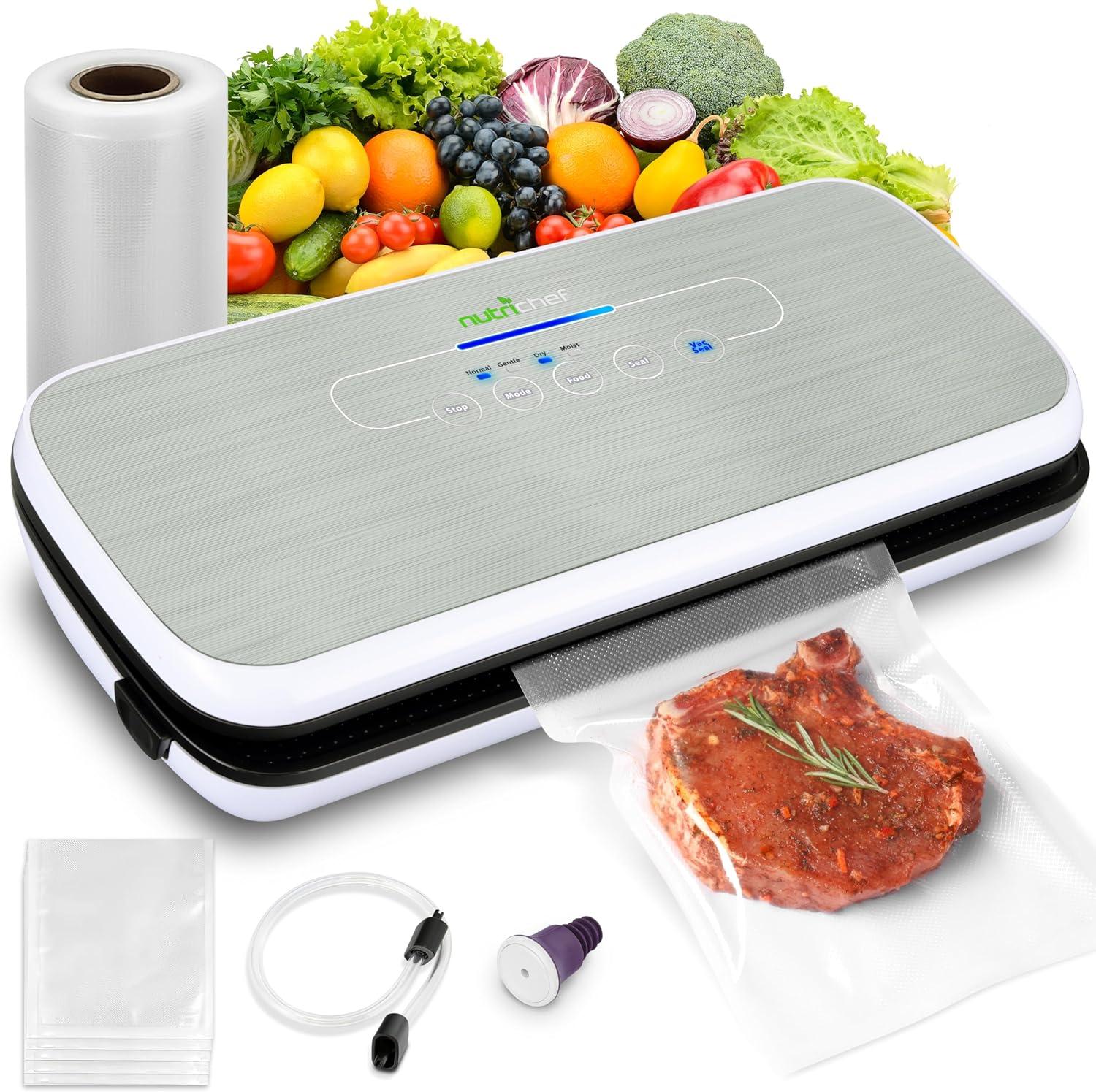 NutriChef Automatic Food Vacuum Sealer