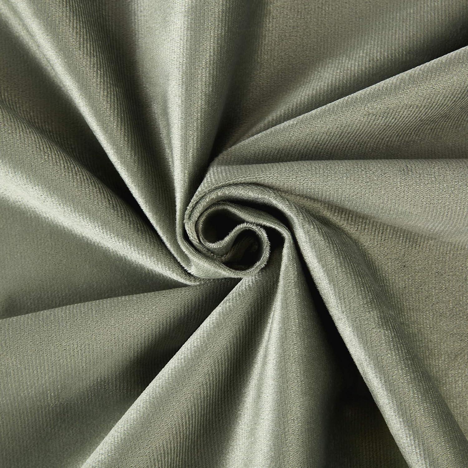 Sun Zero Velvet Noise Reducing Thermal Extreme 100% Blackout Back Tab Curtain Panel