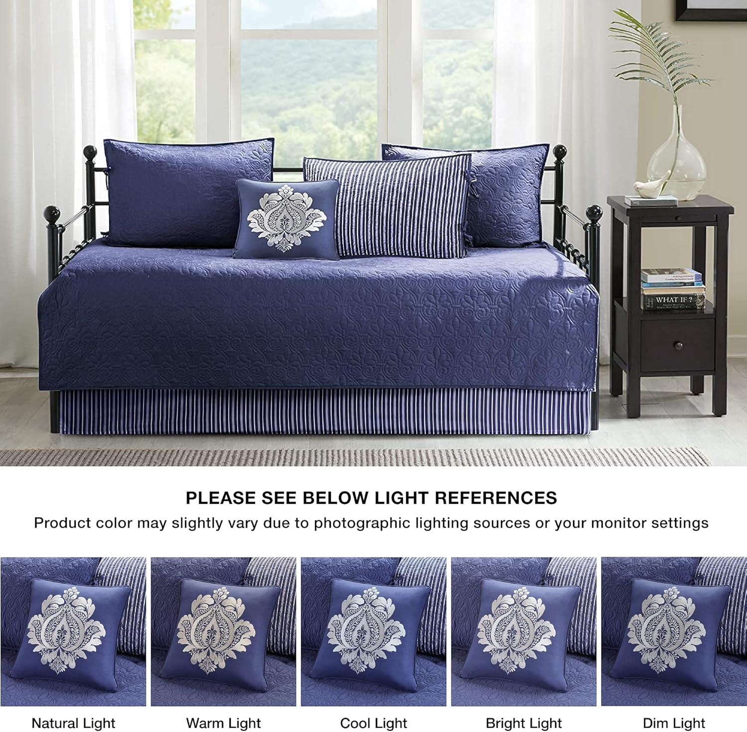 Quebec 6 Piece Reversible Daybed Cover Set