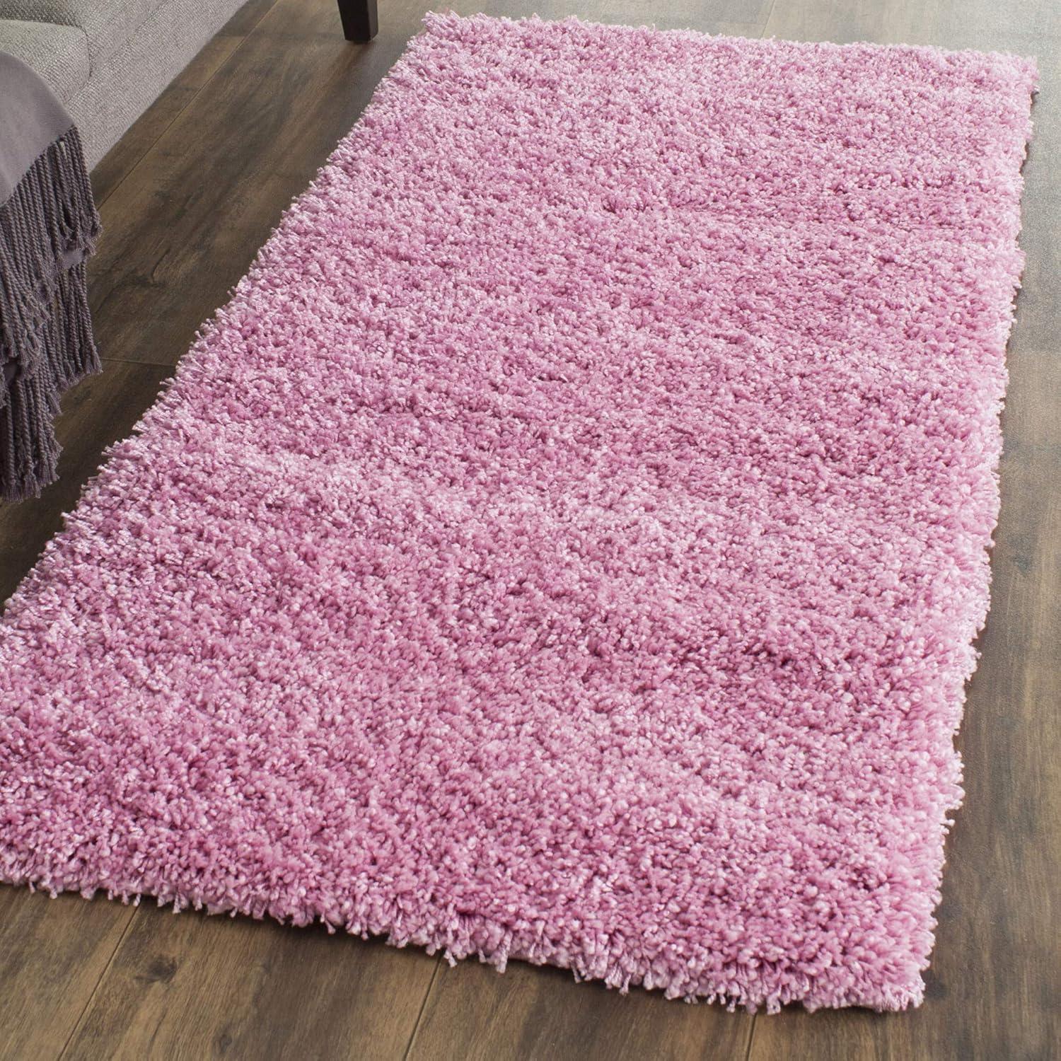 Shag SG151 Power Loomed Indoor Accent Rug - Maroon - 2'3"x5' - Safavieh.