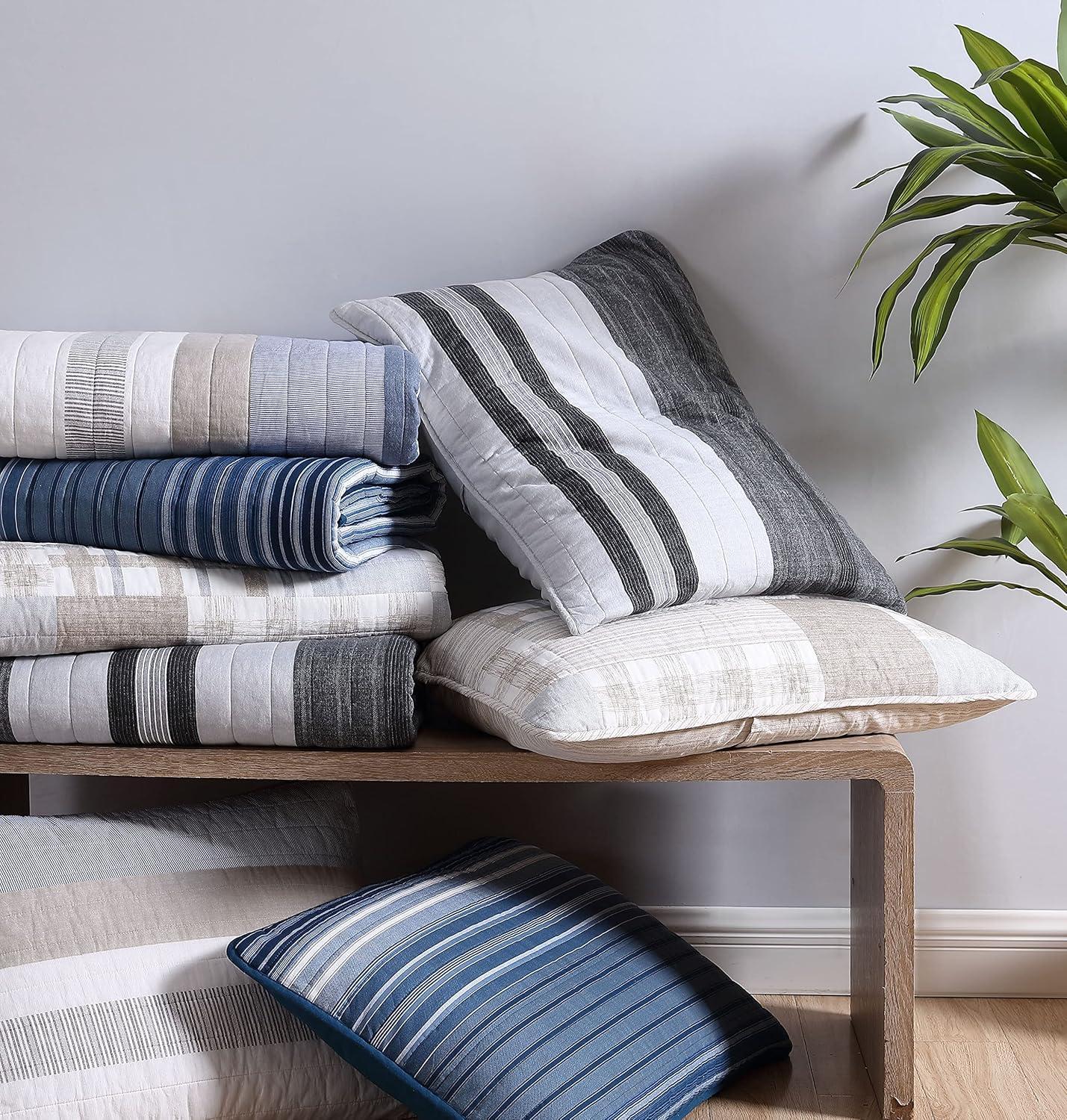Nautica Nautica Ridgeport Cotton Reversible Quilt Set
