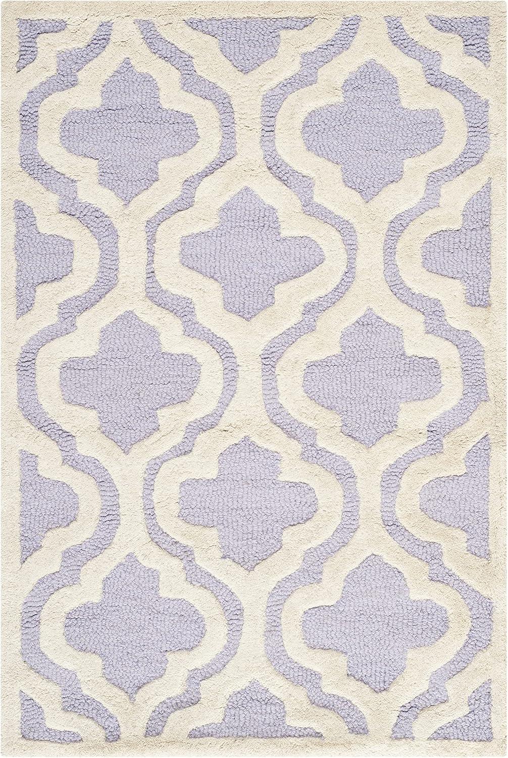 Cambridge Hand Tufted Wool Geometric Rug