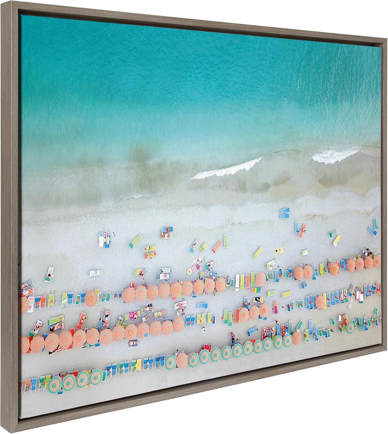 Sylvie Monterosso 6 Framed Canvas by Rachel Dowd Gray - Kate & Laurel All Things Decor