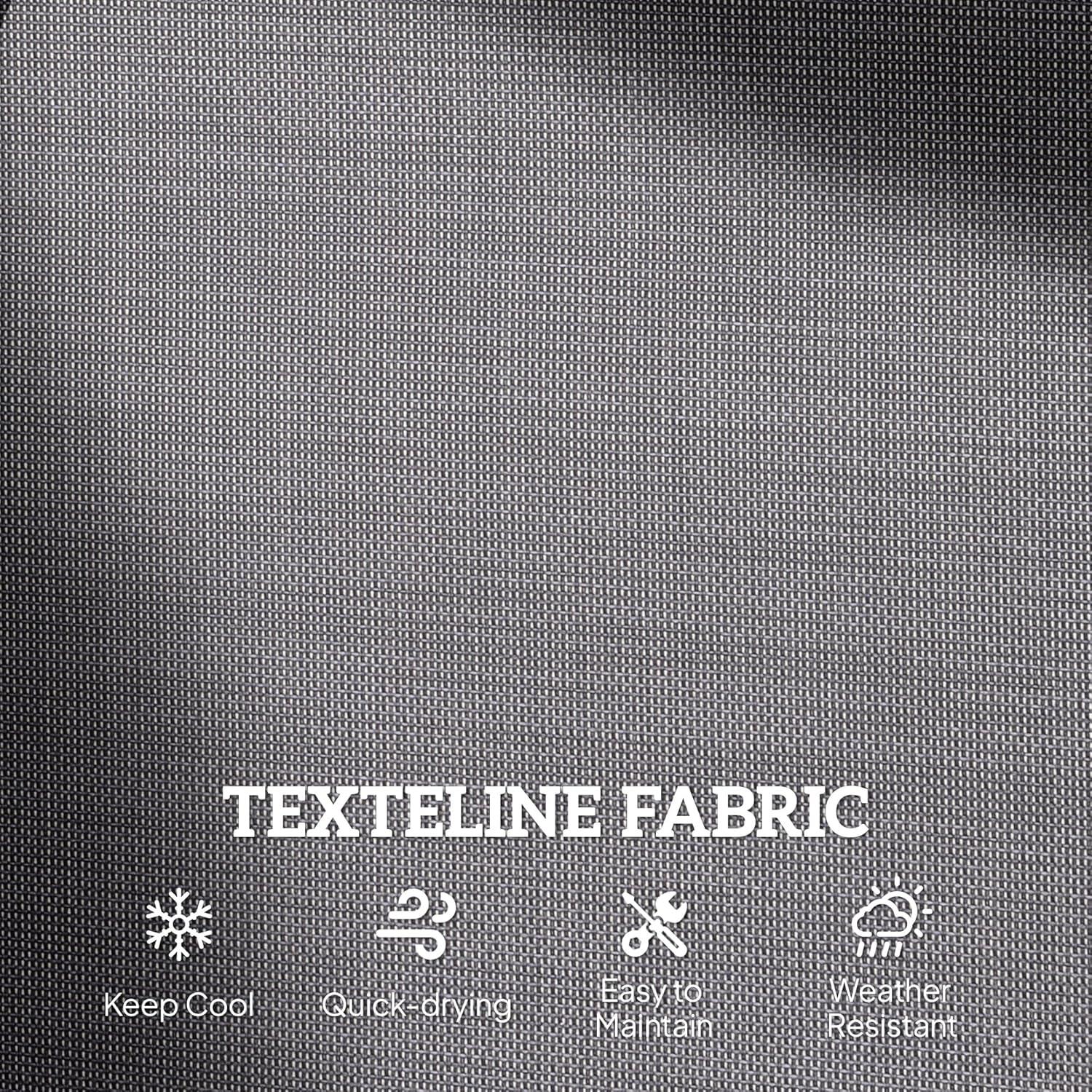 Outsunny 2-Person Outdoor Glider Bench, Patio Double Swing Rocking Chair Loveseat w/Powder Coated Steel Frame for Backyard Garden Porch, Gray