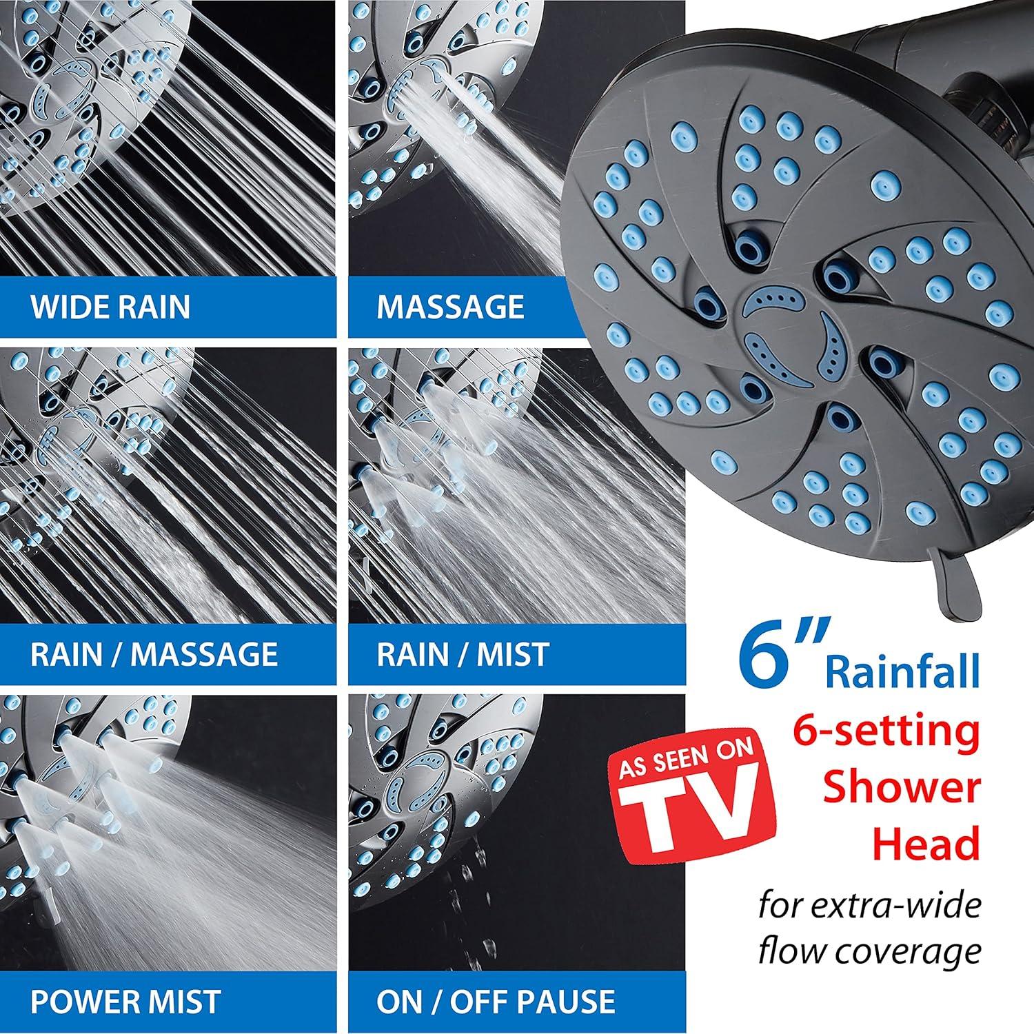 Dual Shower Head 2.5 GPM GPM