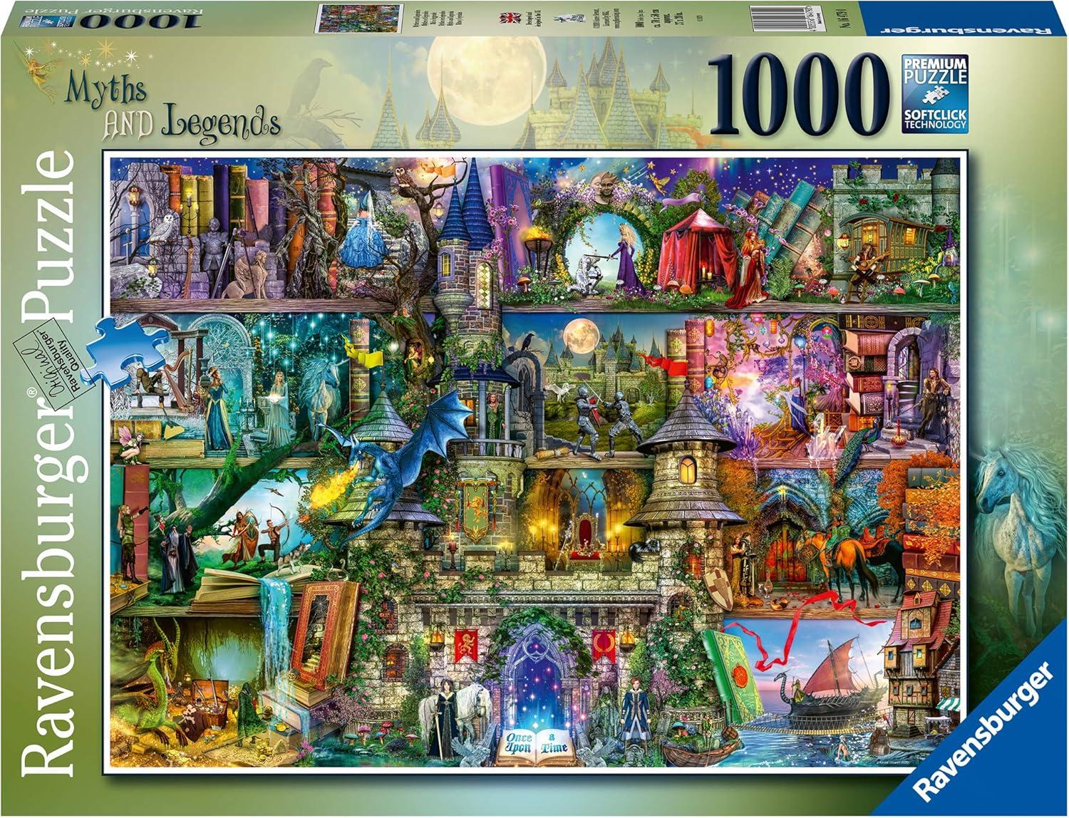 Myths and Legends 1000 Piece Fantasy Jigsaw Puzzle