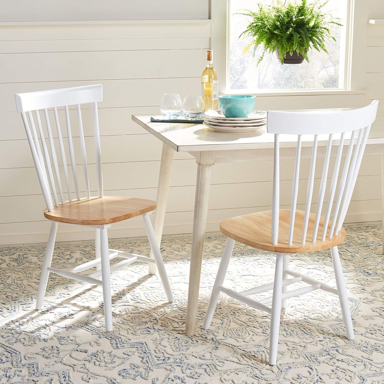 Parker 17"H Spindle Dining Chair (Set of 2)  - Safavieh