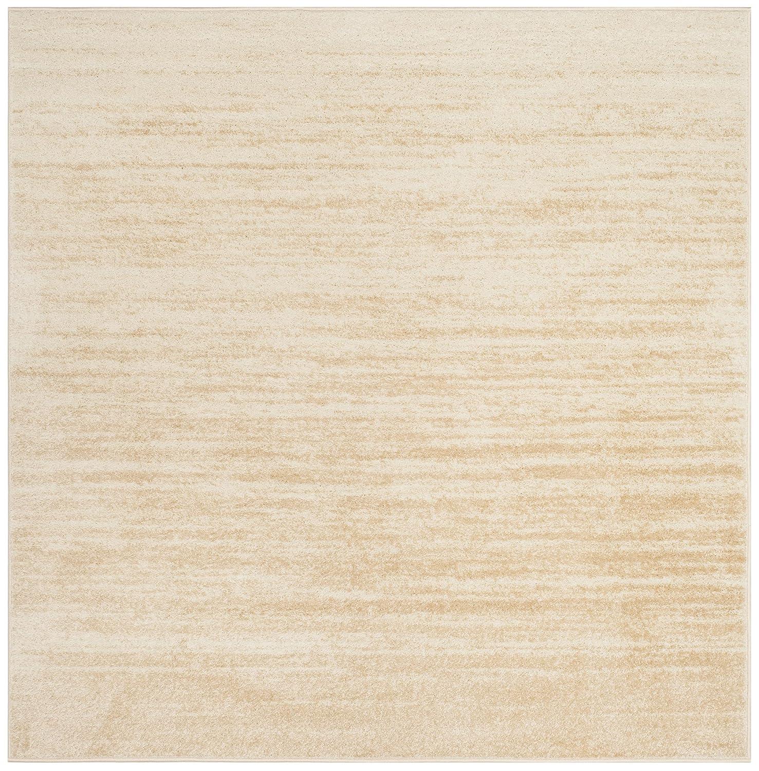 Adirondack ADR113 Machine Made Indoor Area Rug - Champagne/Cream - 8'x8' - Safavieh