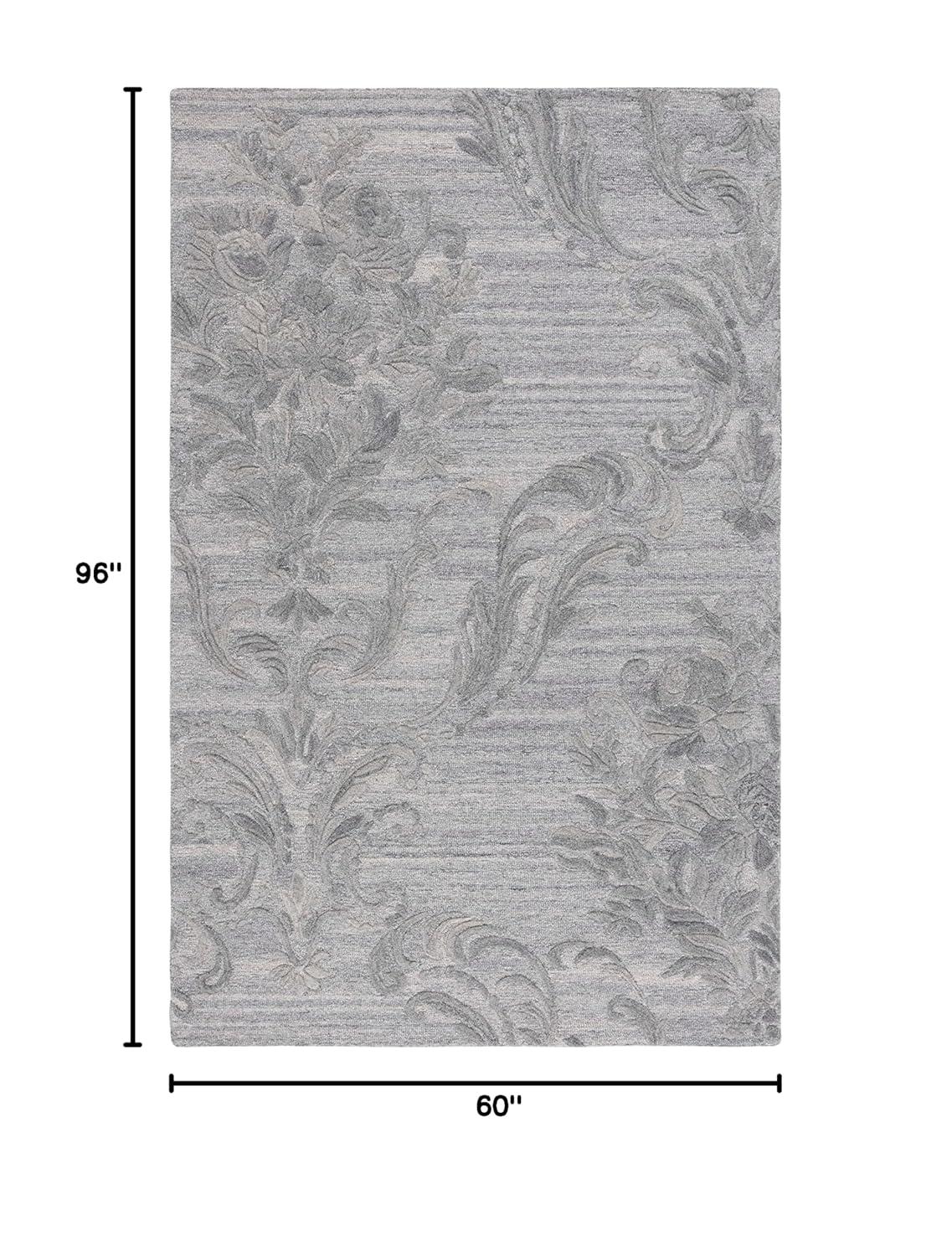 Jardin JAR732 Hand Tufted Area Rug - Ivory/Beige - 5'x8' - Safavieh