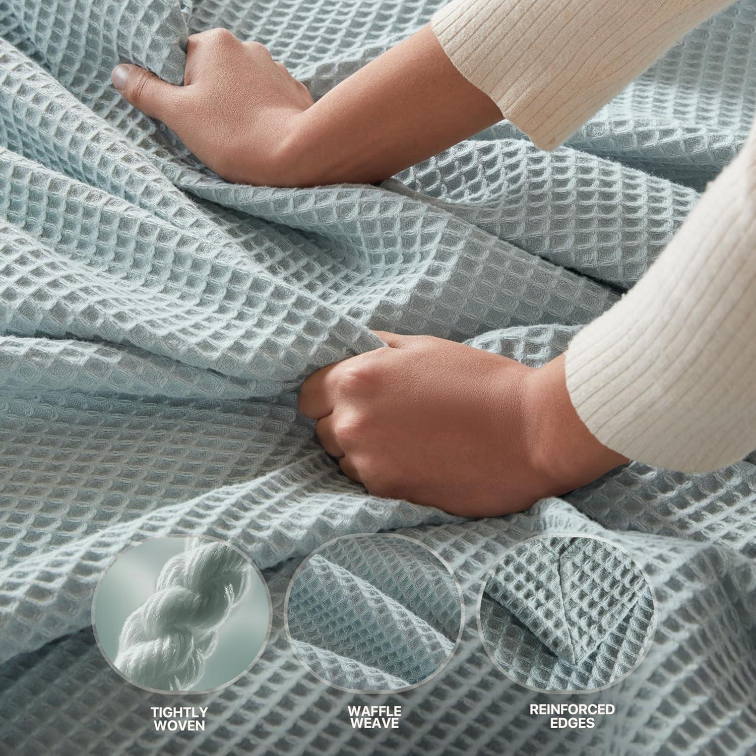 Waffle Weave Cotton Blanket