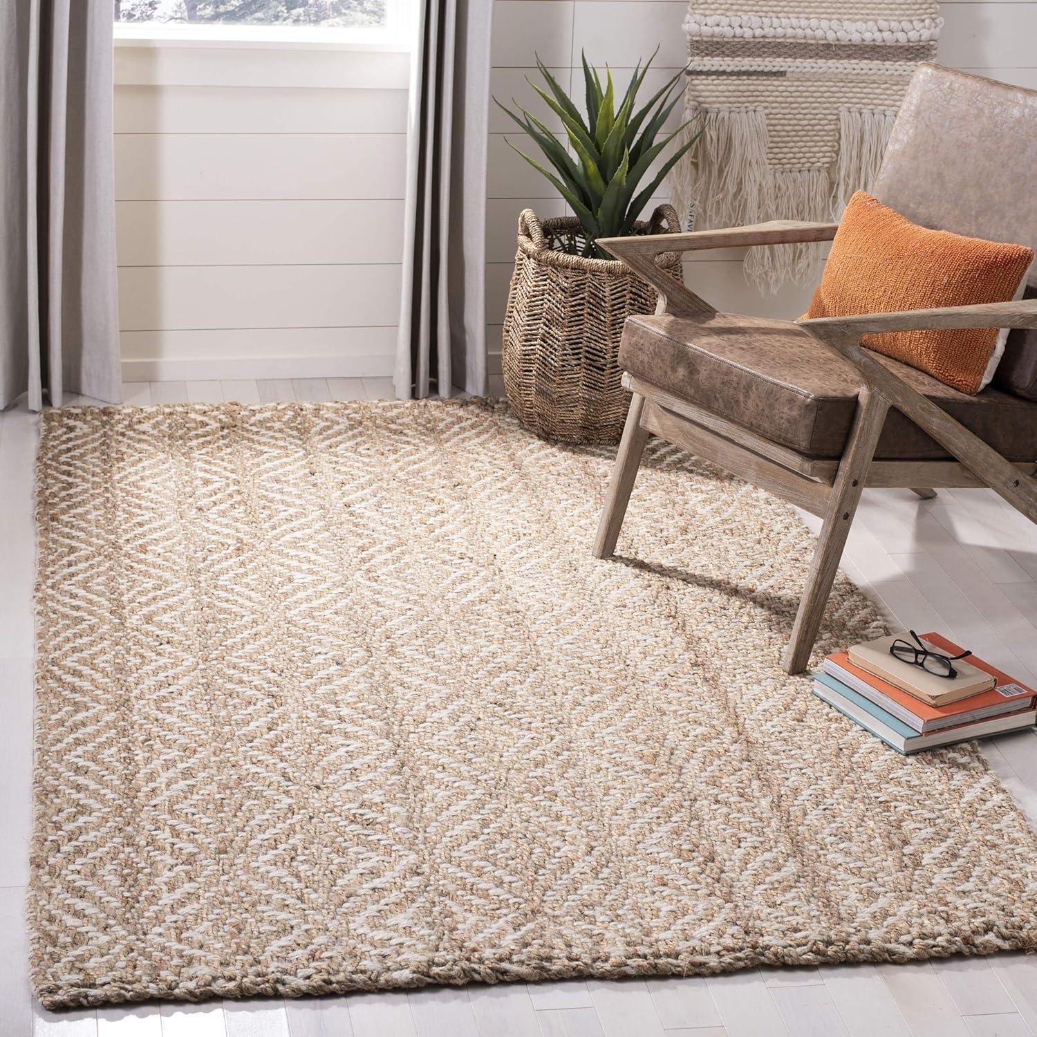 Natural Fiber NF185 Hand Woven Area Rug  - Safavieh