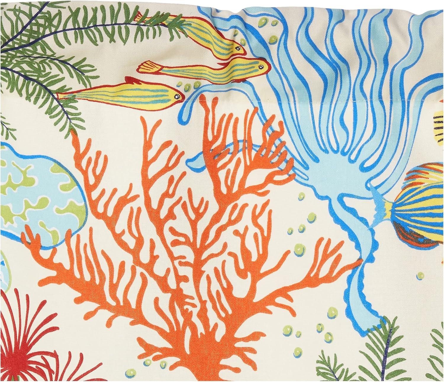 VICTOR MILL Island Breeze Shaped Valance