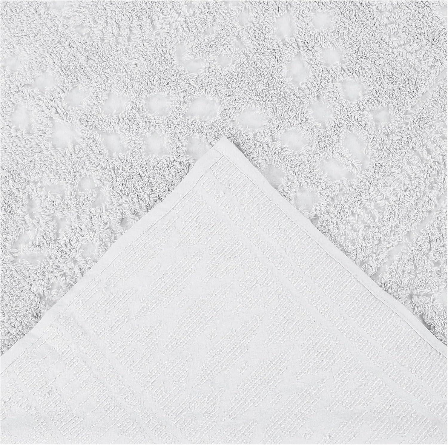 Better Trends Rio 100% Premium Cotton Tufted Bedspread Set, Soft & Luxurious Feel, Perfect for Gifting, All Seasons Machine Washable Medallion Bedding Set