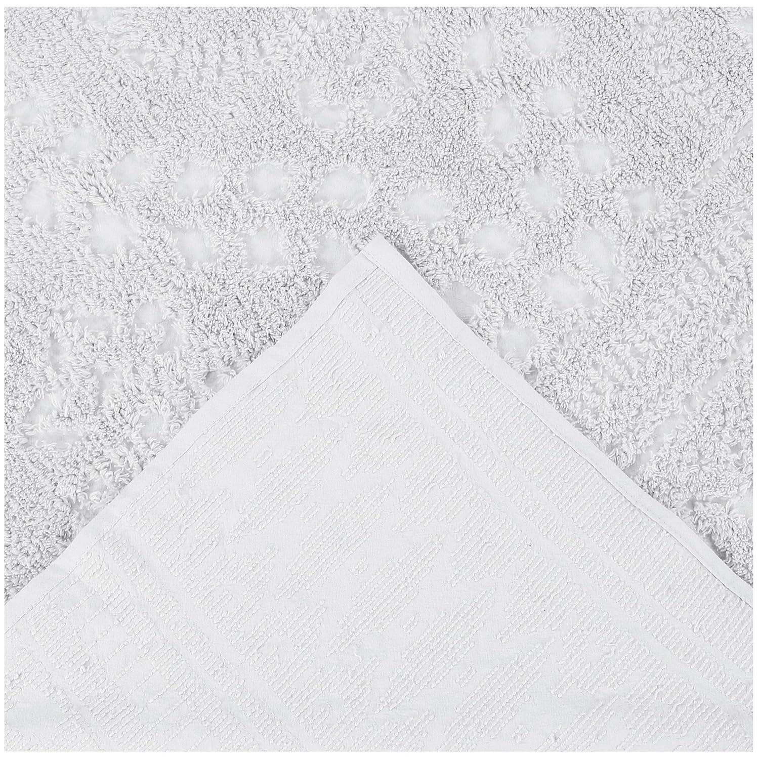 Better Trends Rio 100% Premium Cotton Tufted Bedspread Set, Soft & Luxurious Feel, Perfect for Gifting, All Seasons Machine Washable Medallion Bedding Set