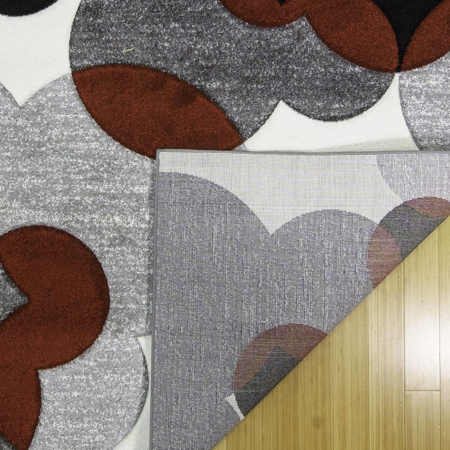 Disney by Gertmenian Licensed Disney Mickey Mouse Bravo White/Red/Black Area Rug