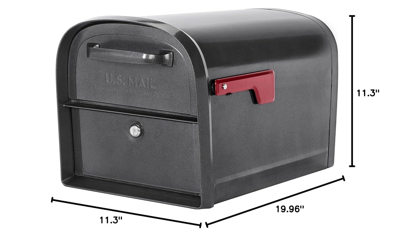 Oasis 360 Locking Post Mounted Mailbox