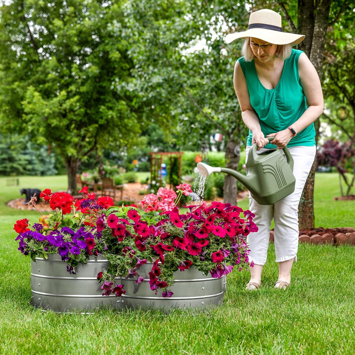 Rotisha Metal Raised Garden Bed