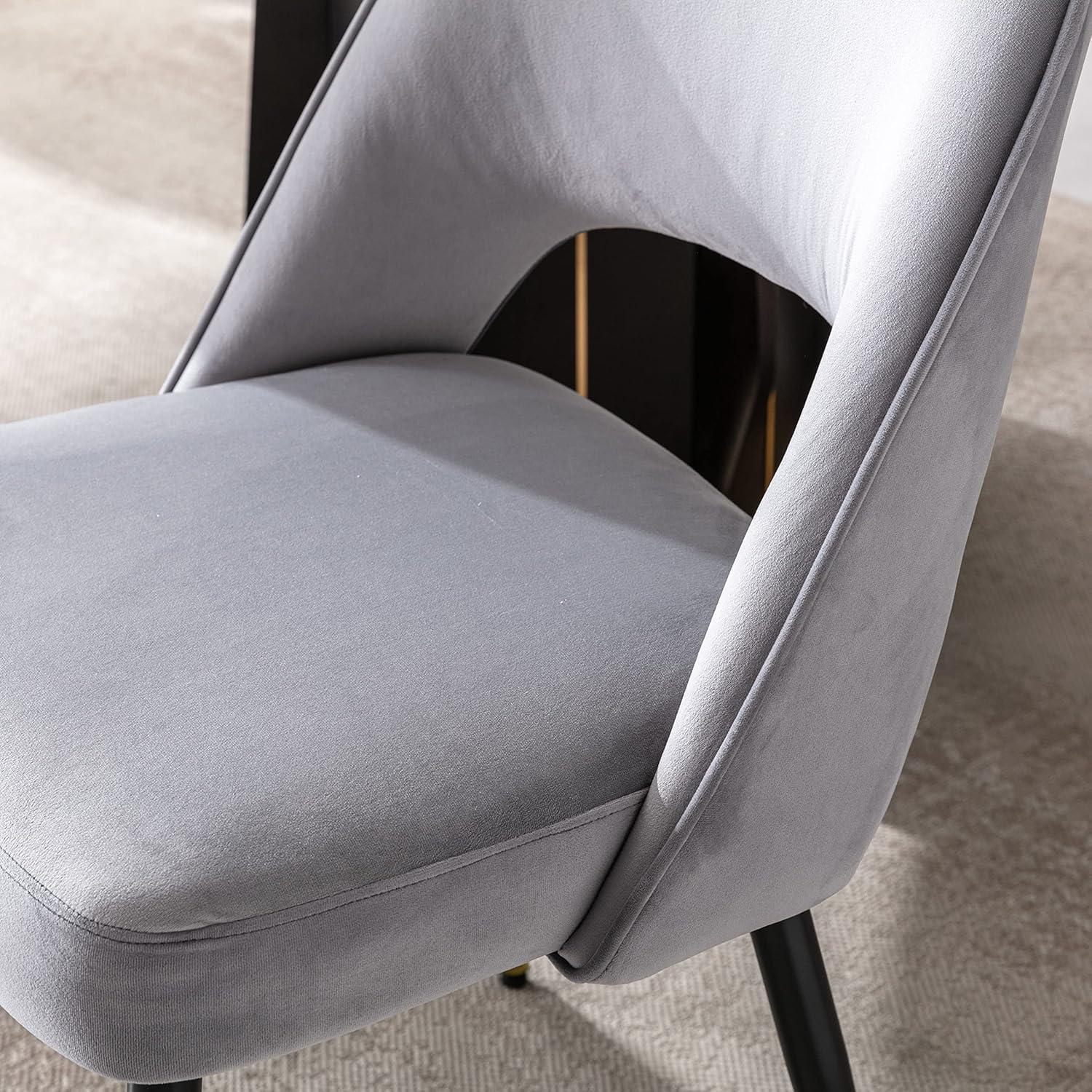 Mercer41 Volena 19.1'' H Velvet Upholstered Side Chair (Set of 2)