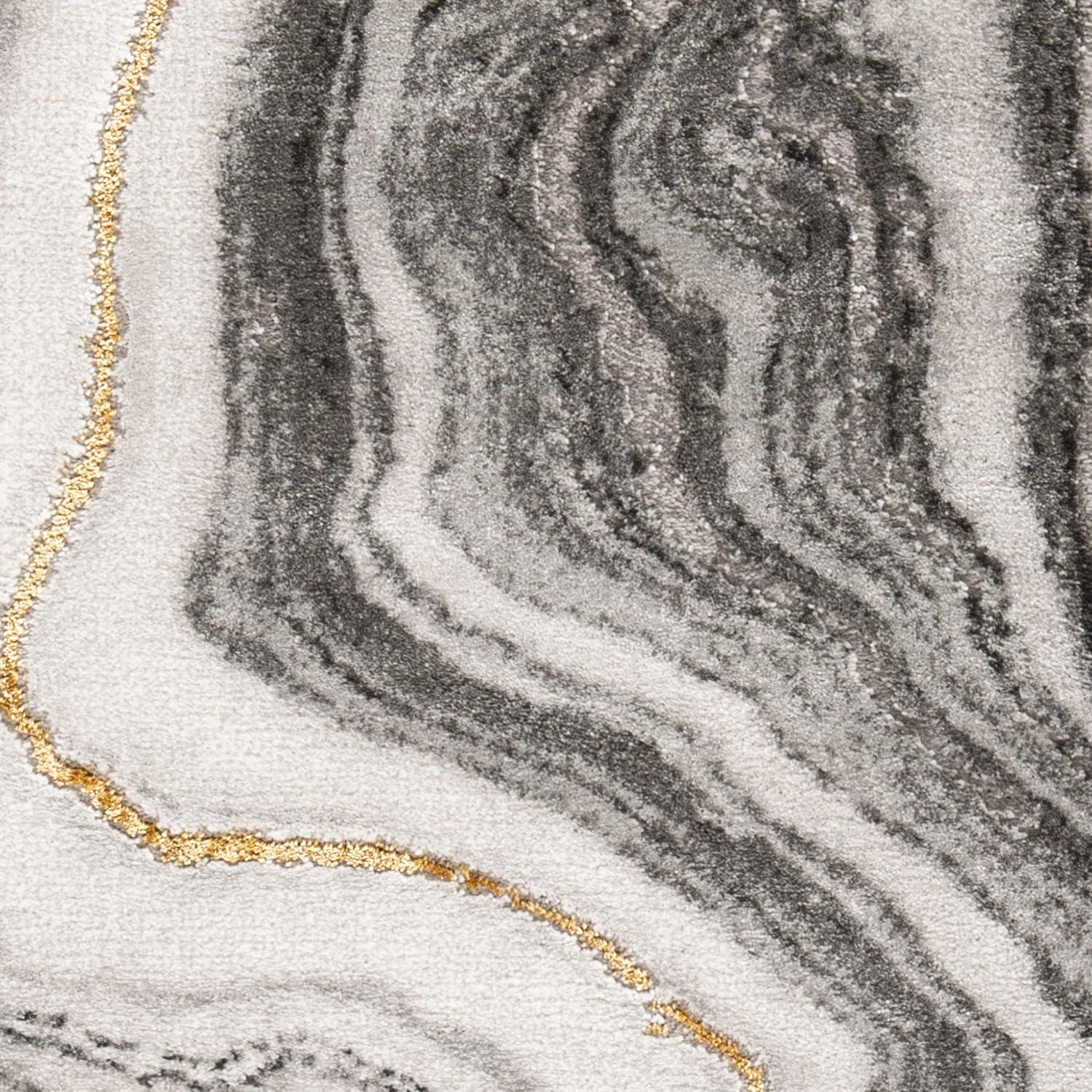 Craft CFT819 Loomed Indoor Area Rug - Grey/Gold - 5'3"x7'6" - Safavieh
