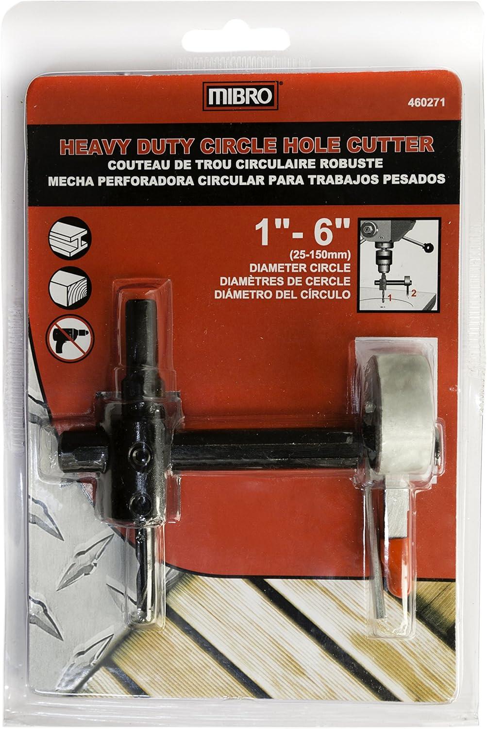 MIBRO 460271 Adjustable Circle Hole Cutter