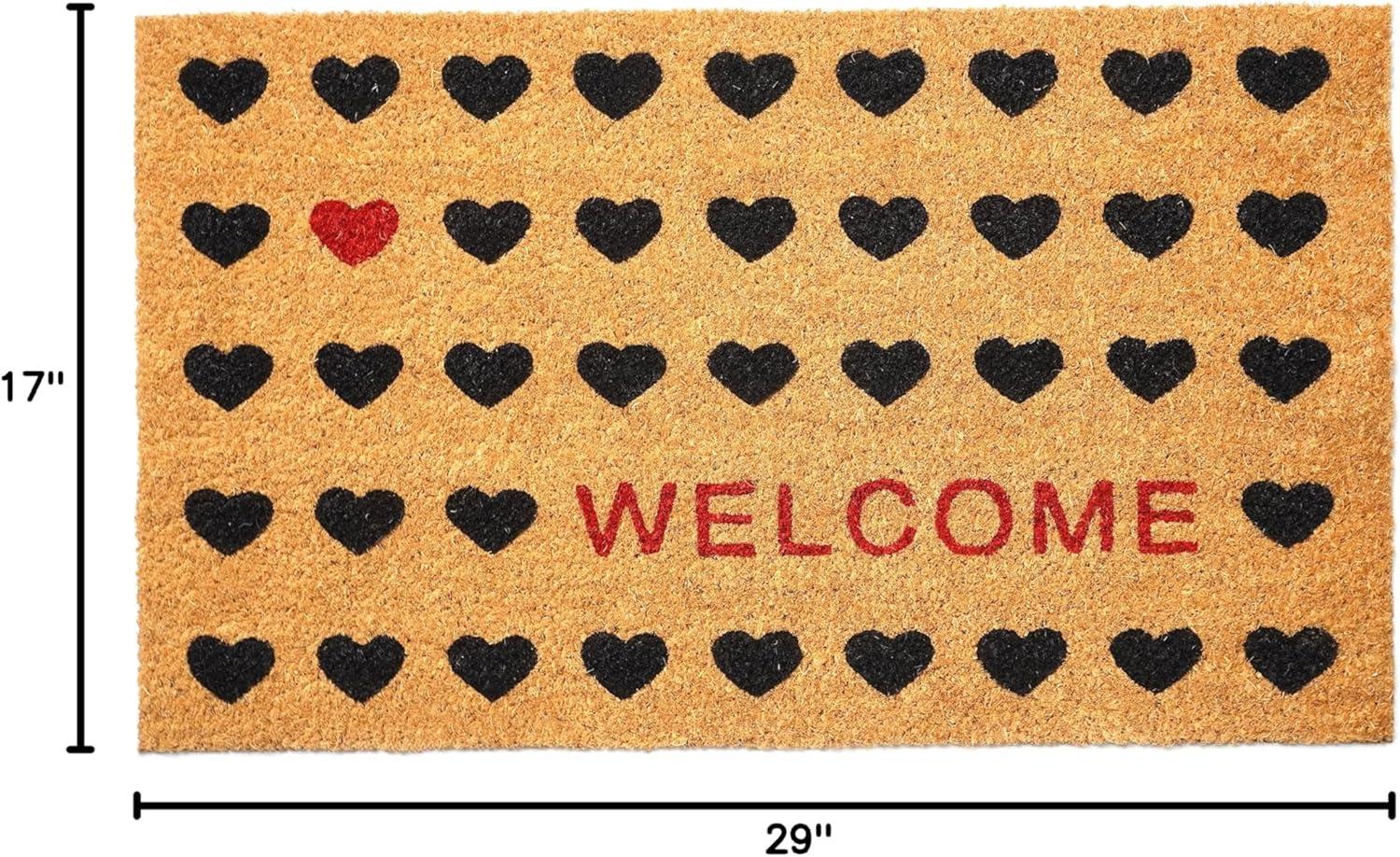 Calloway Mills Heart Welcome Outdoor Doormat