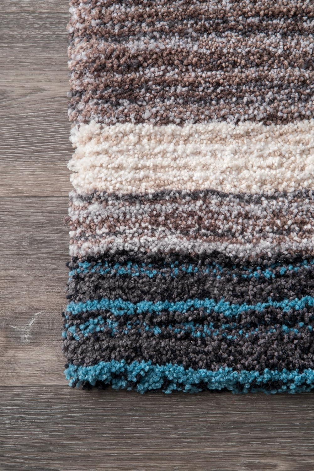 Drey Ombre Shag Area Rug - nuLOOM