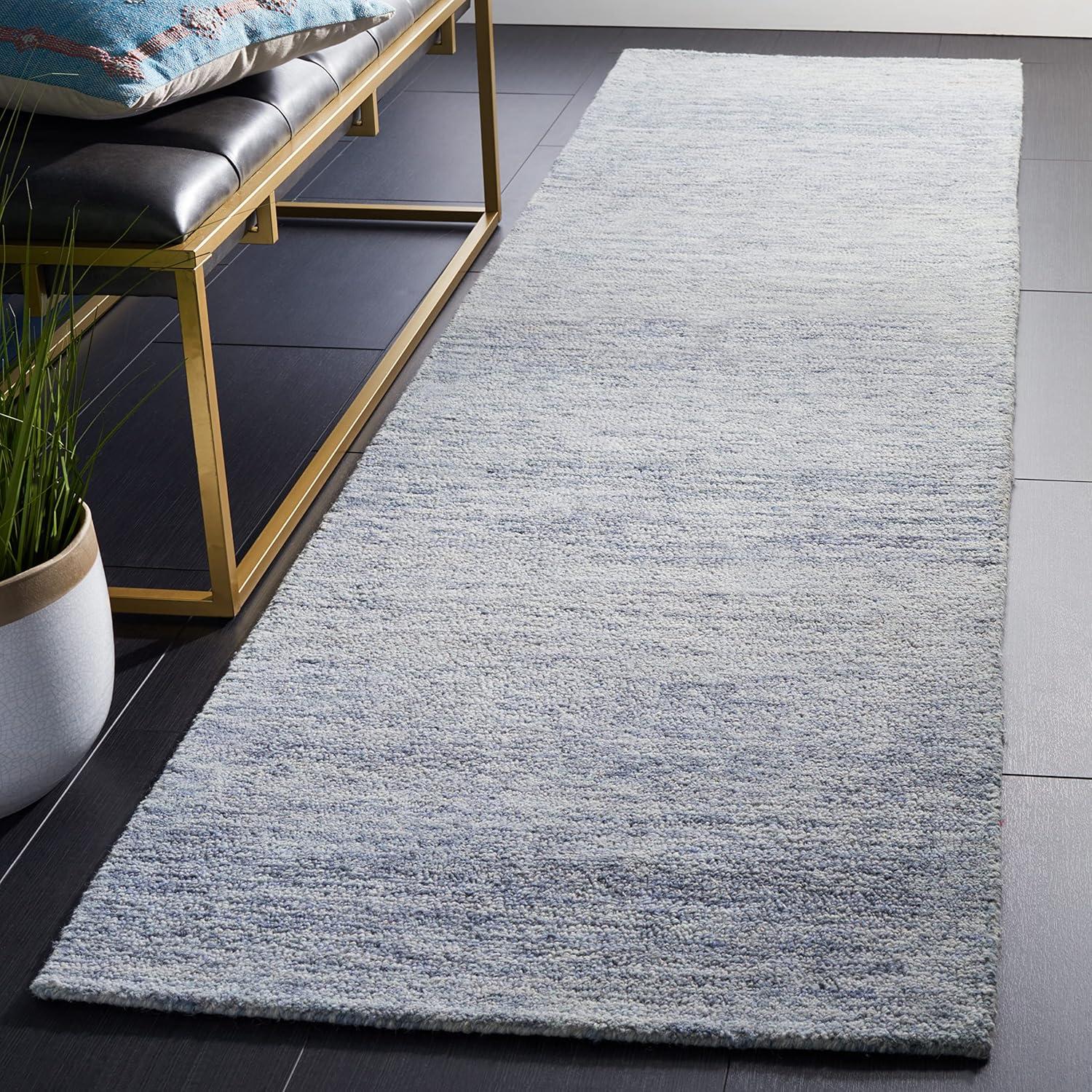 SAFAVIEH Metro Jaymes Distressed Runner Rug, Blue, 2'3" x 8'