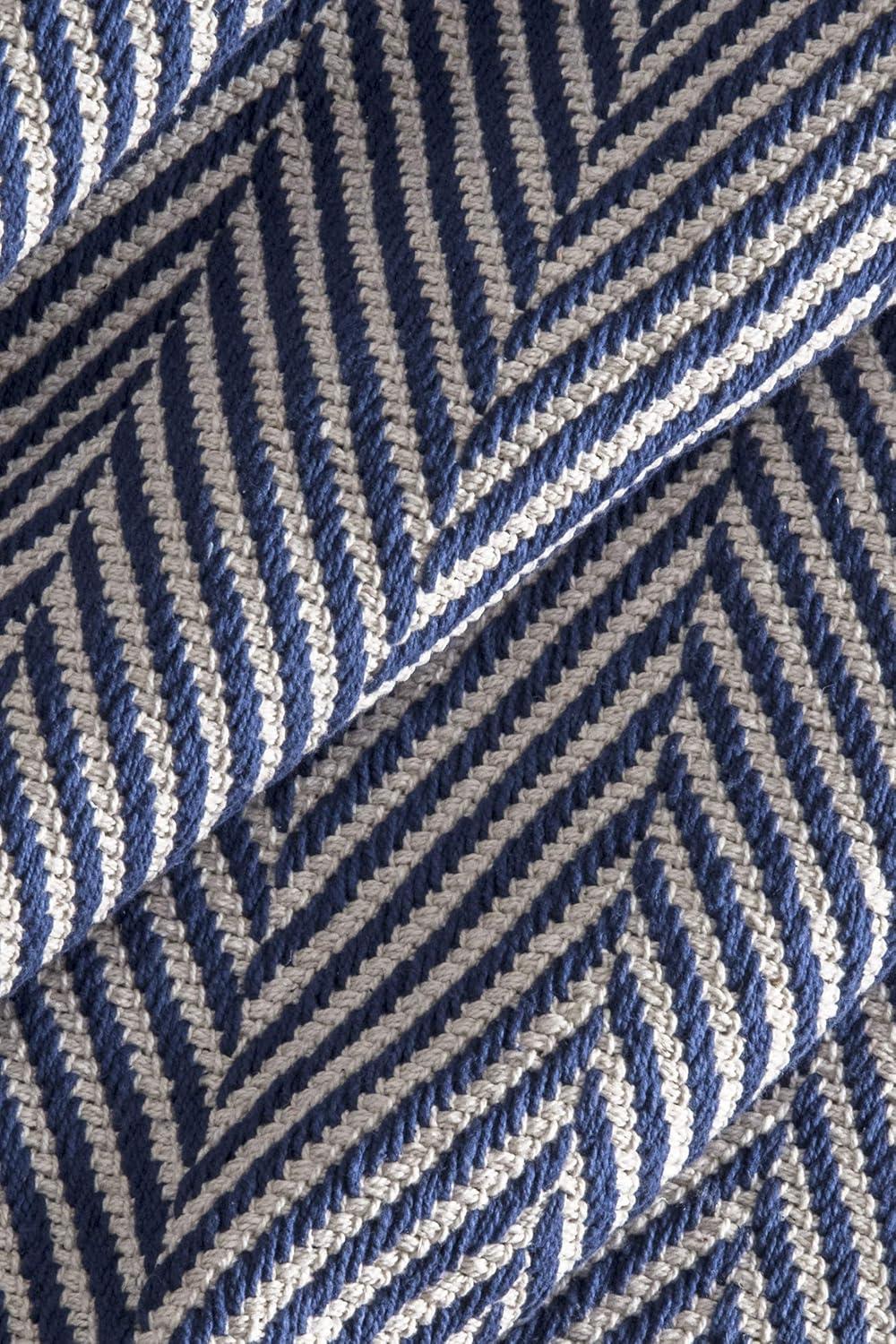 nuLOOM Kimberely Hand Loomed Runner Rug, 2' 6" x 6', Navy