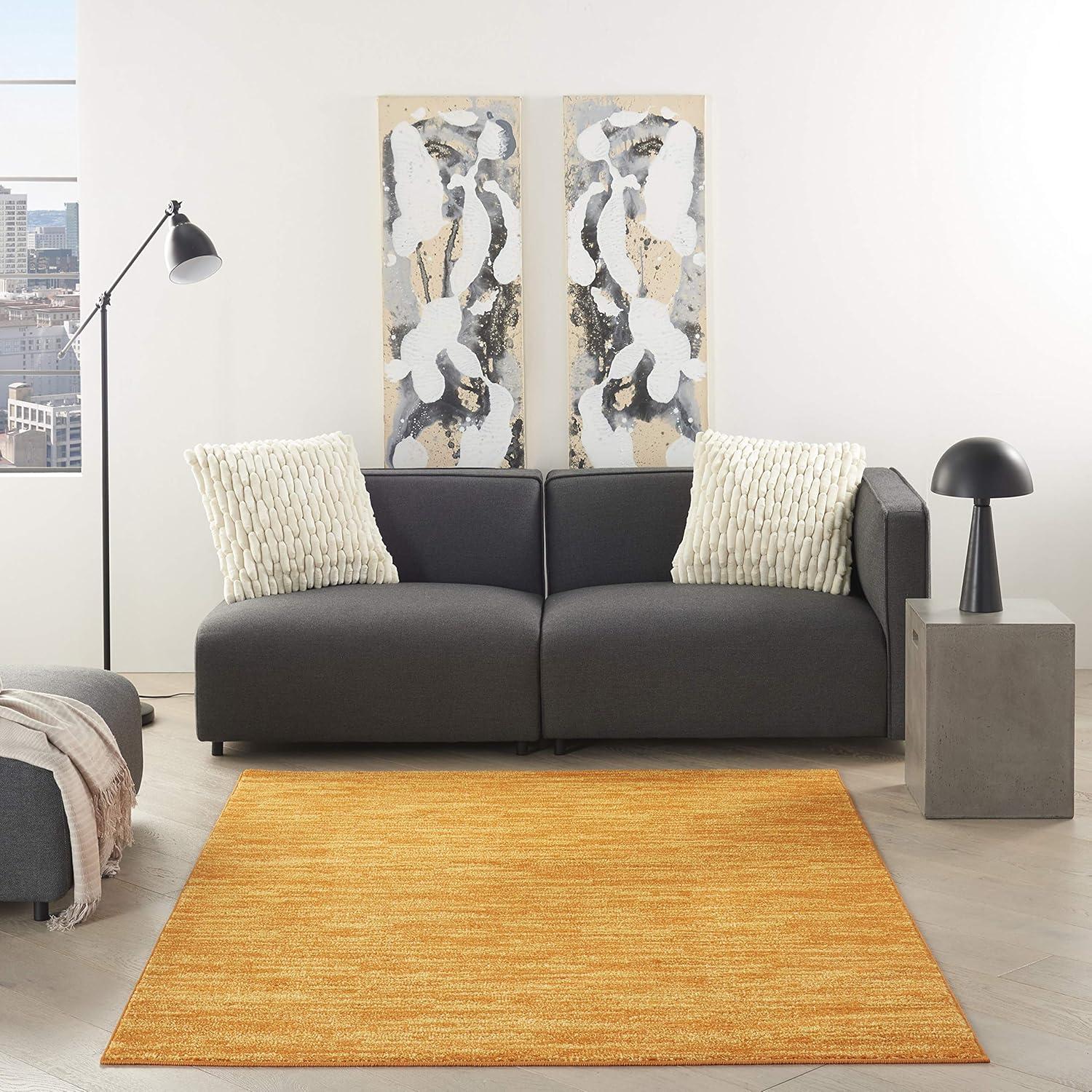 Nourison Essentials 6' x 9' Sunburst Indoor/Outdoor Rug