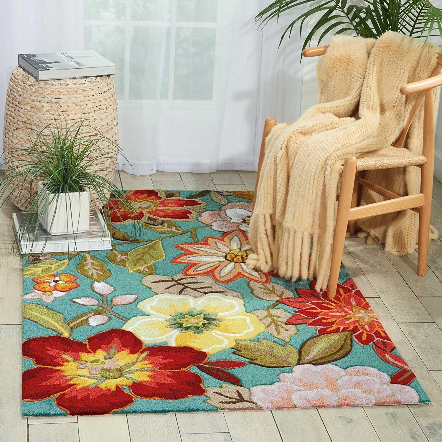 Nourison Fantasy Blooiming Floral Area Rug