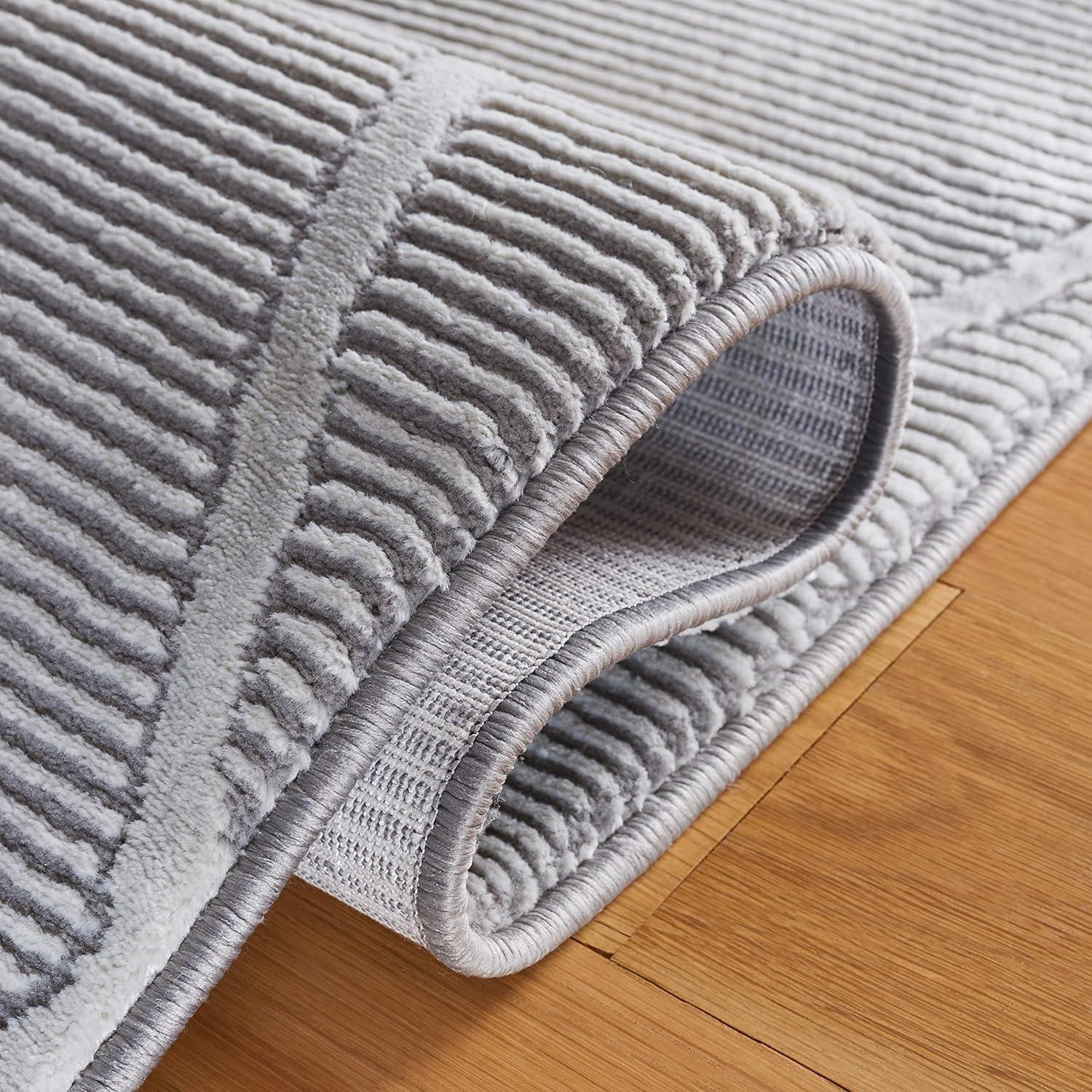 Revive REV104 Power Loomed Accent Rug - Grey - 2'7"x5' - Safavieh.