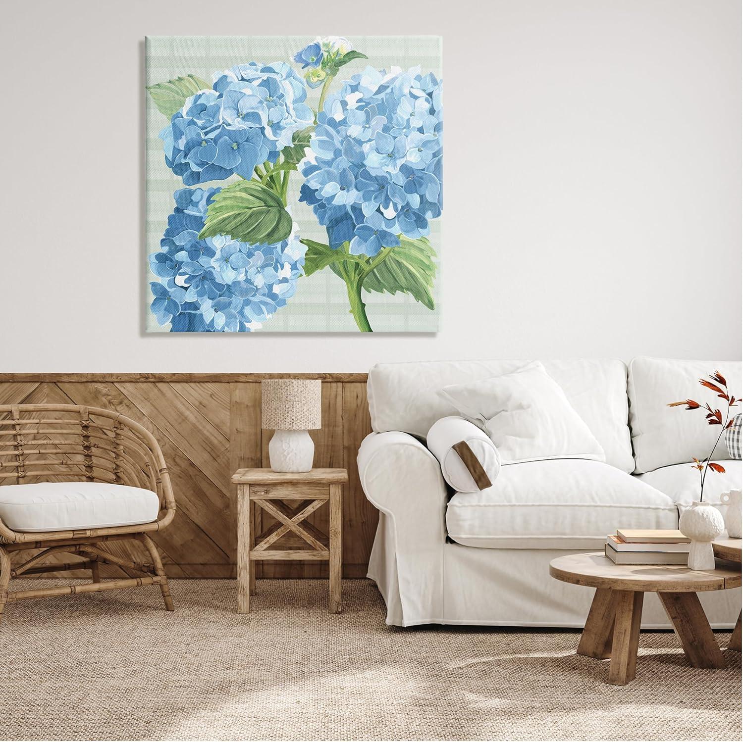 " Blue Hydrangea Blossoms " by Erica Christopher