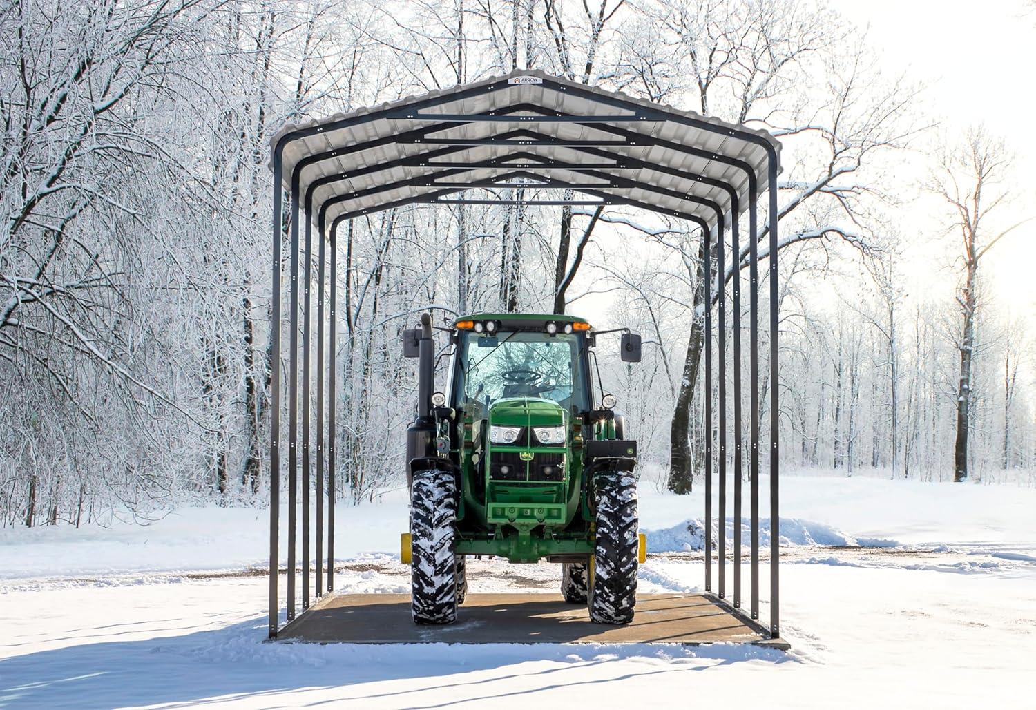 Arrow Arrow Carport, 14 ft. x 20 ft. x 14 ft.