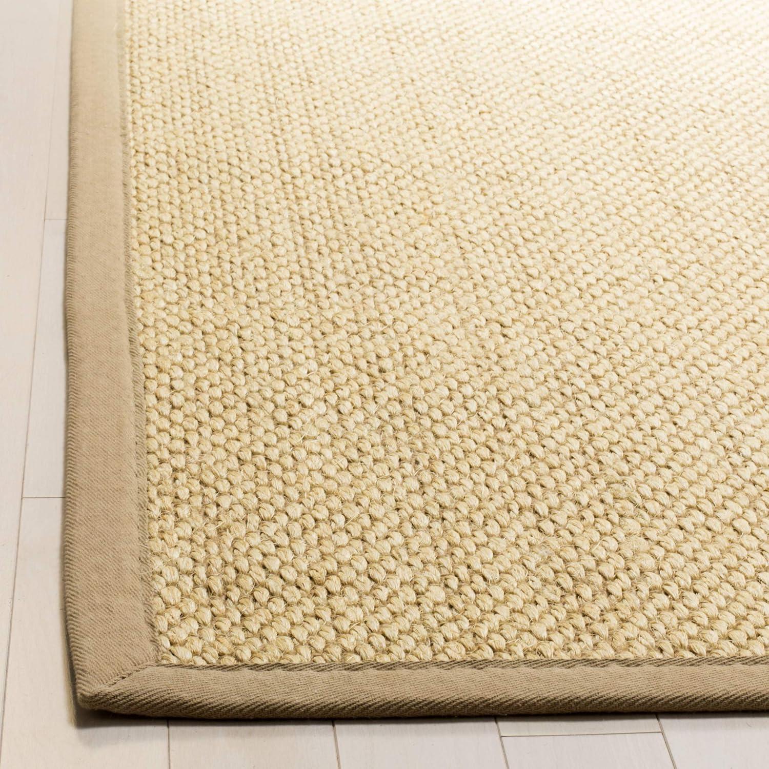 Natural Fiber NF152 Power Loomed Indoor Accent Rug - Ivory/Beige - 3'x5' - Safavieh