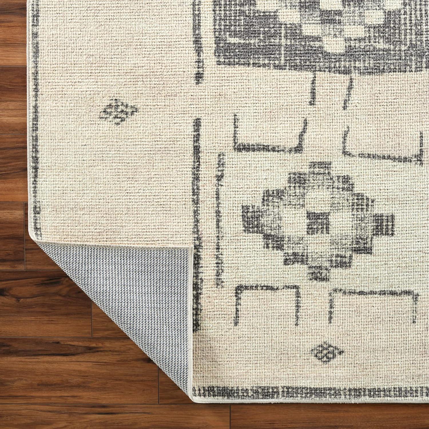 Becki Owens x Surya Solana Vintage Charcoal/Beige Area Rug