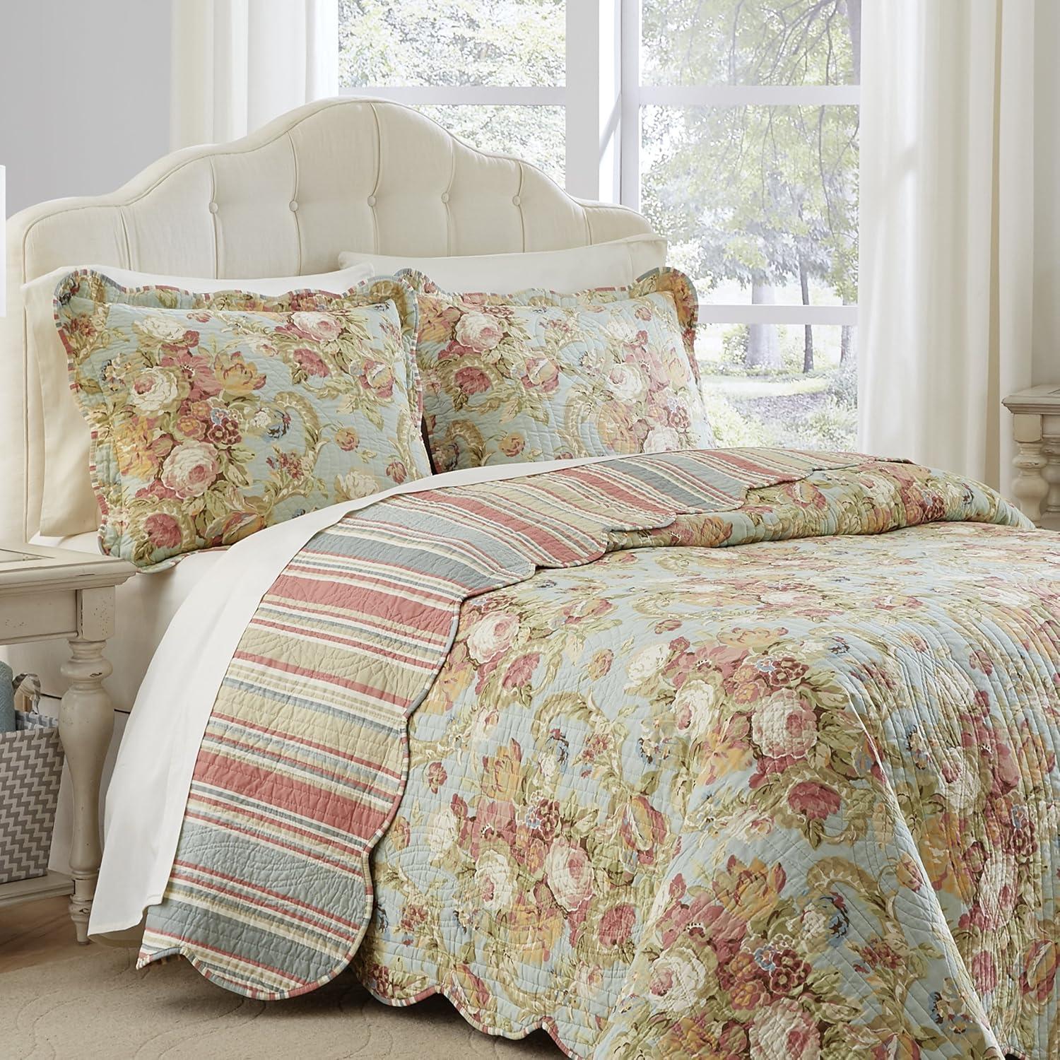Waverly Spring Bling 3-Piece Bedspread Collection