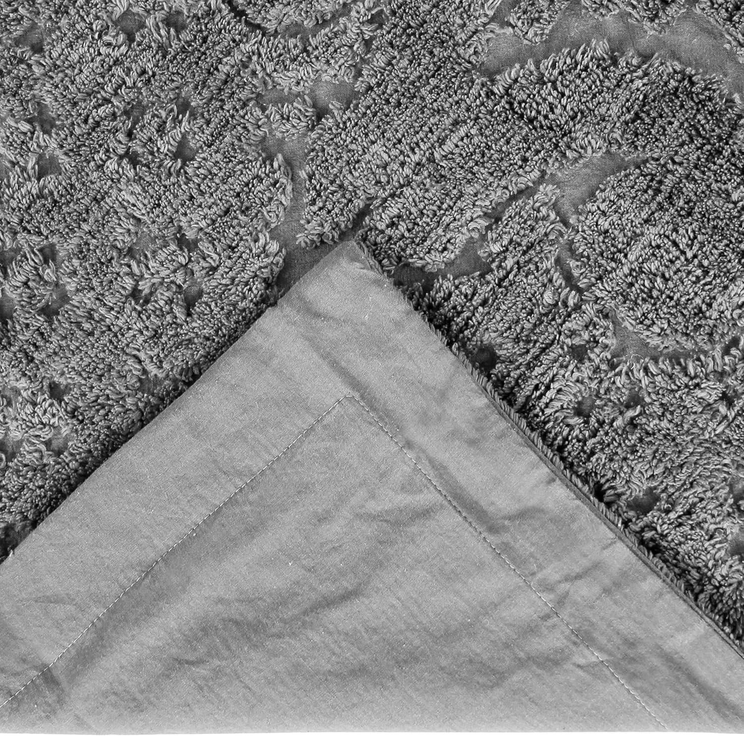 Ashton 100% Cotton Floral Medallion Tufted  Pillow Shams