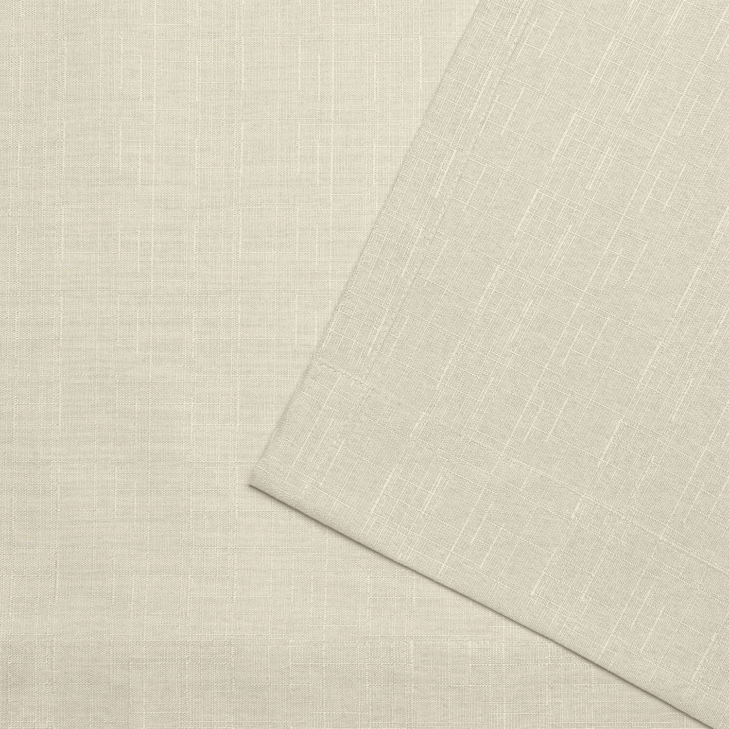 Amalgamated Textiles Loha Synthetic Solid Color Semi-Sheer Pinch Pleat Curtain Panels