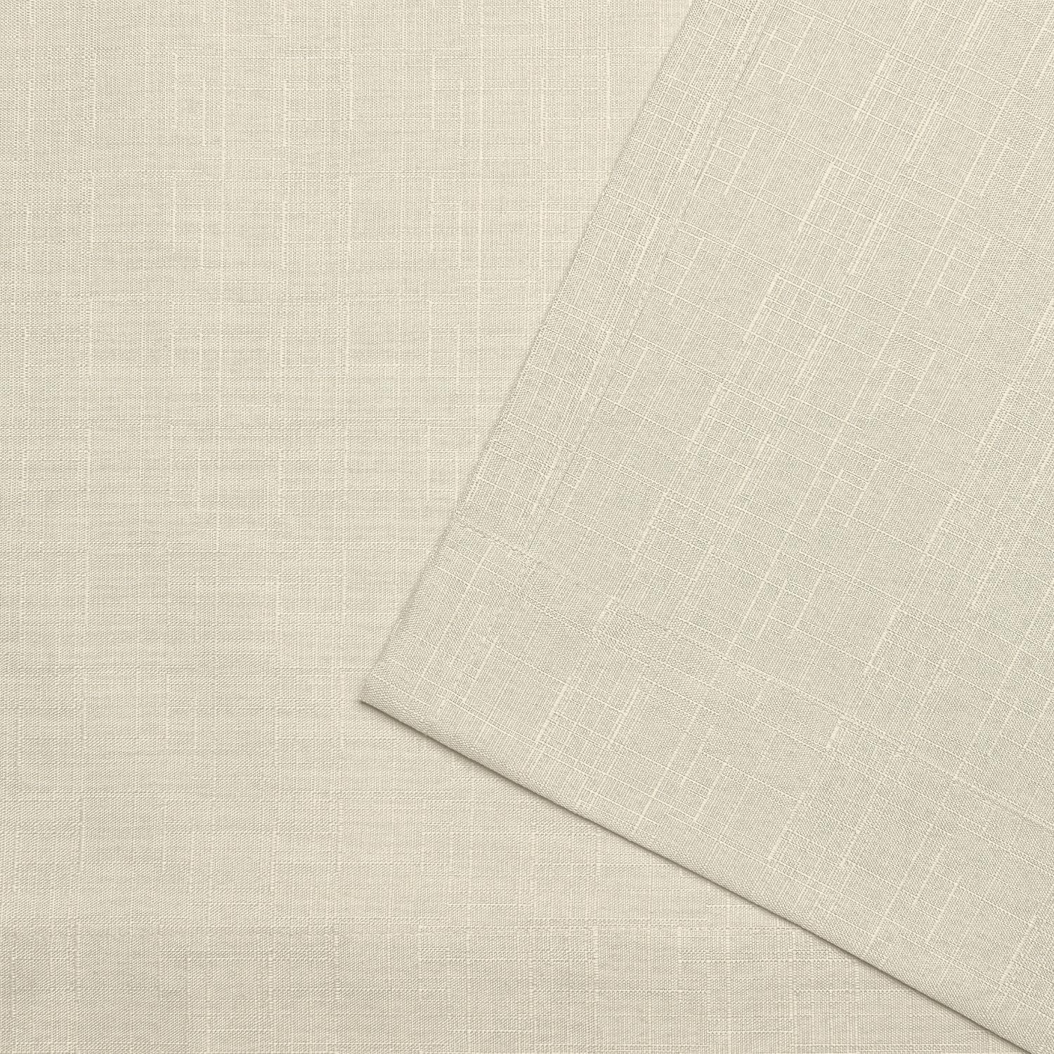 Amalgamated Textiles Loha Synthetic Solid Color Semi-Sheer Pinch Pleat Curtain Panels