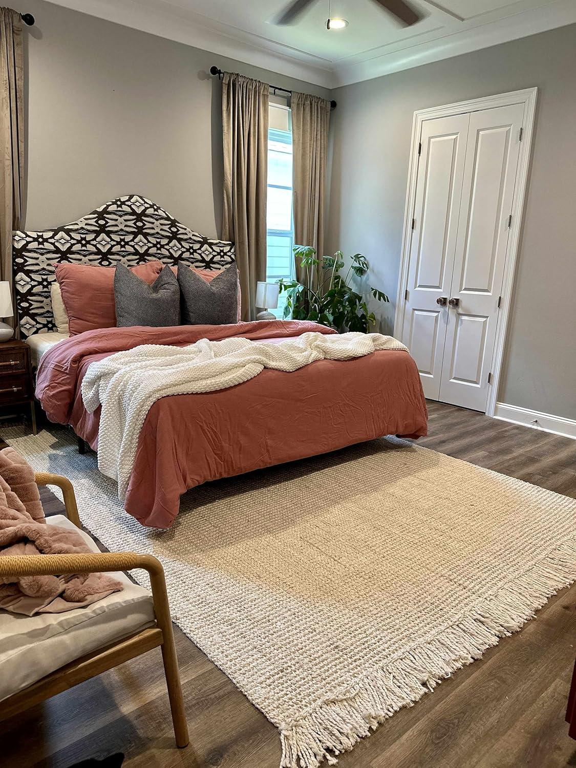 Hauteloom Moncton Handmade Jute/Sisal Beige Area Rug