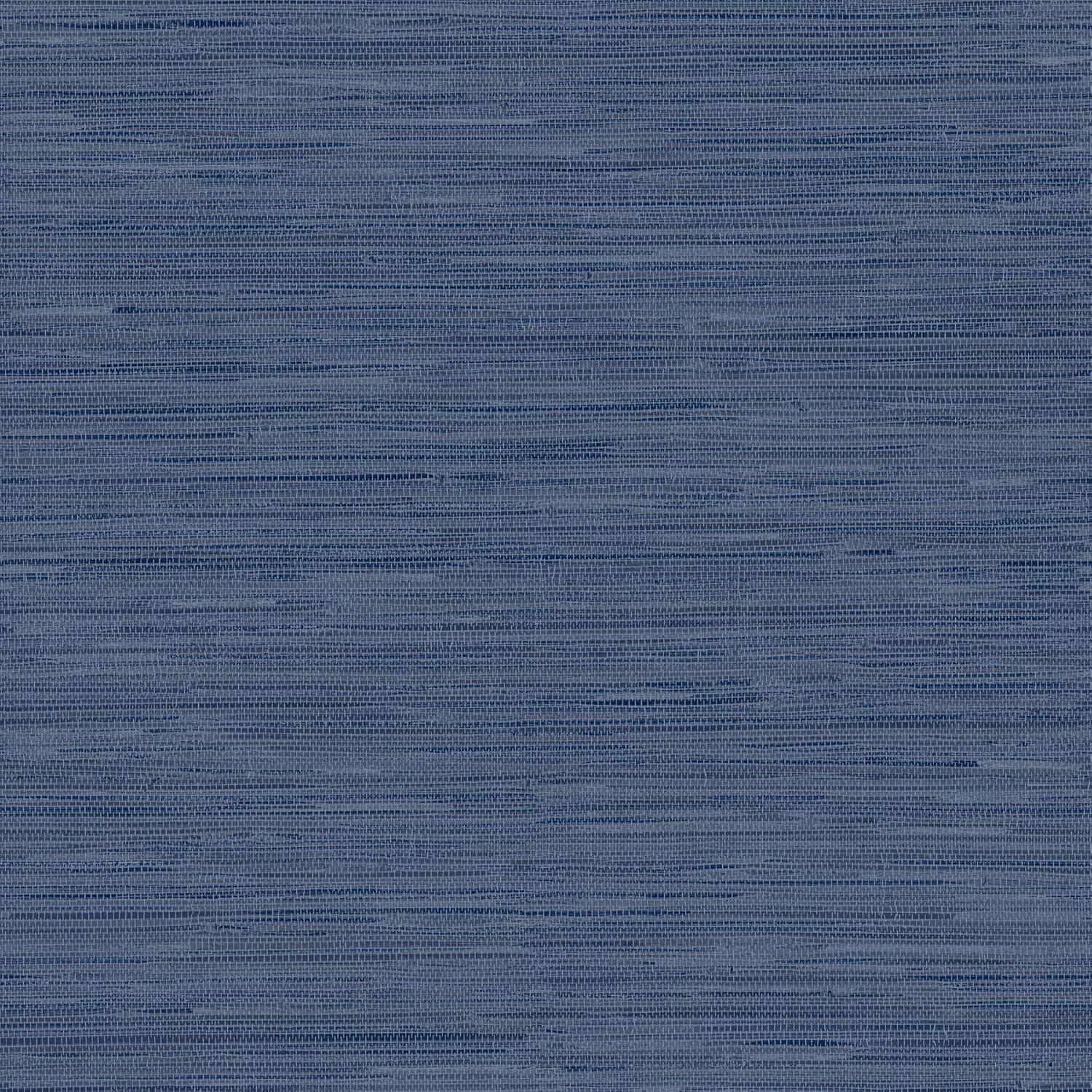InHome 216-in by 20.8-in Avery Weave Navy Peel And Stick Chinese Wallpaper, 216-in by 20.8-in, 31.2 sq. ft.