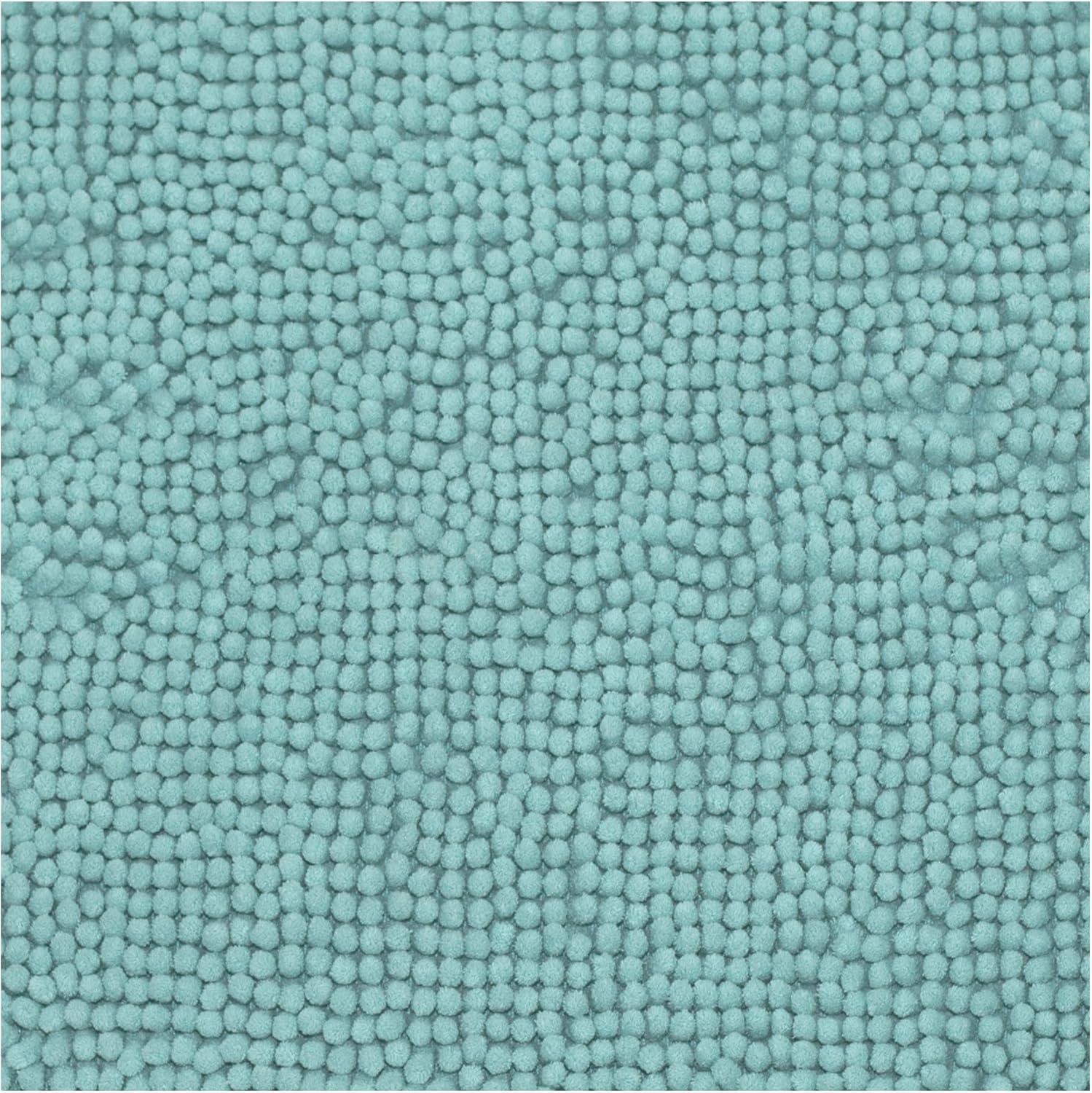 Resort Collection Chenille Plush Loop Bath Mat