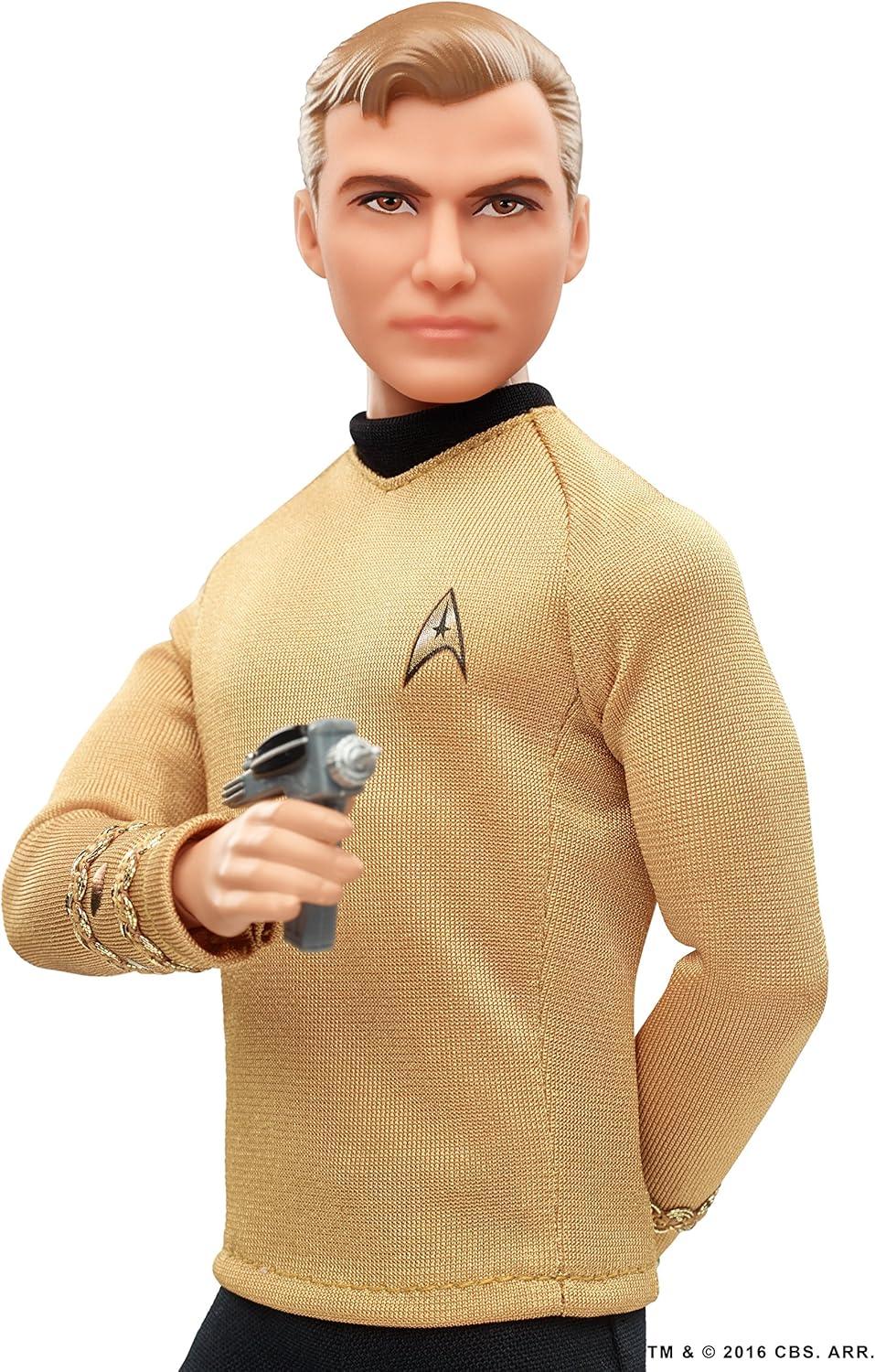 Star Trek 50th Anniversary Captain Kirk Doll with Accessories