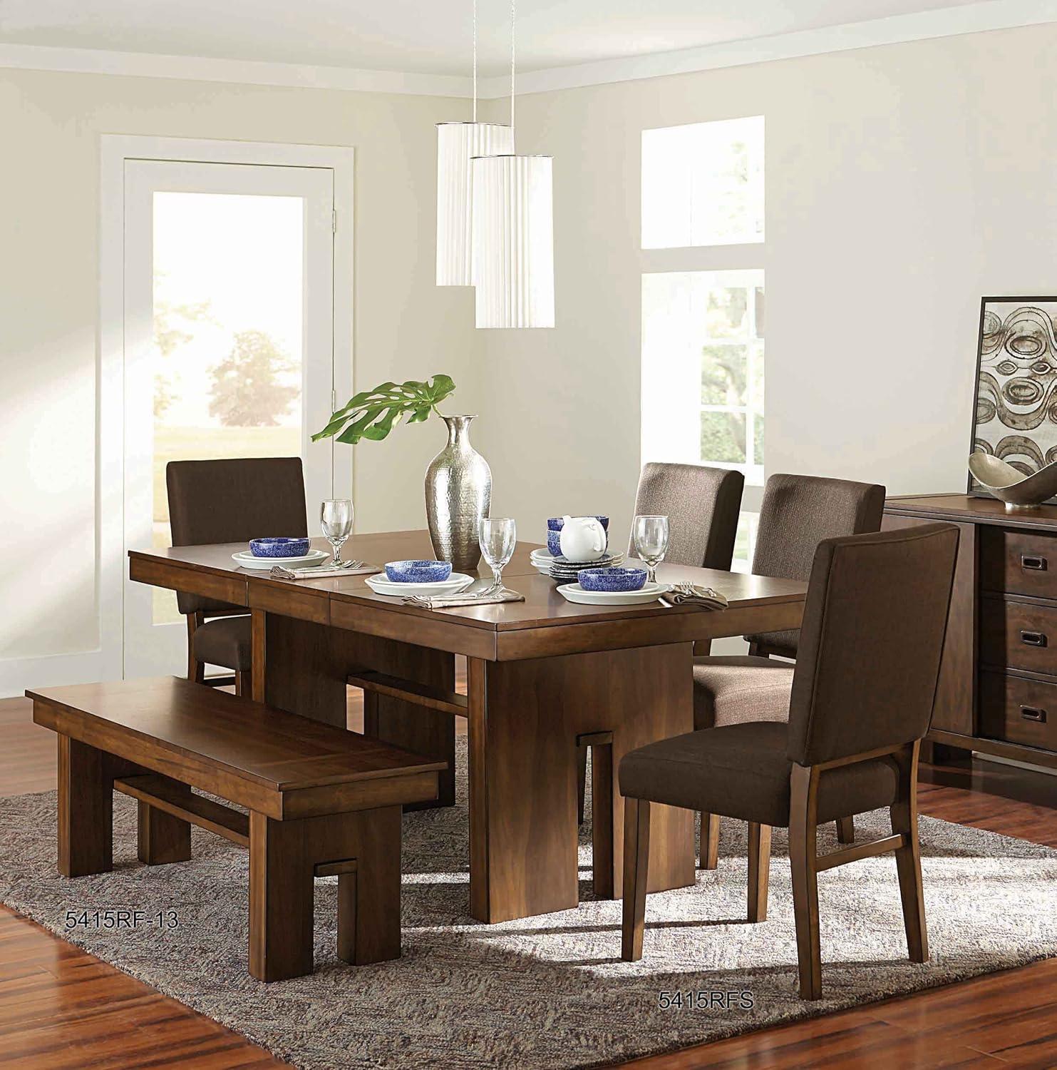 Sedley Contemporary Walnut 58" Dining Bench