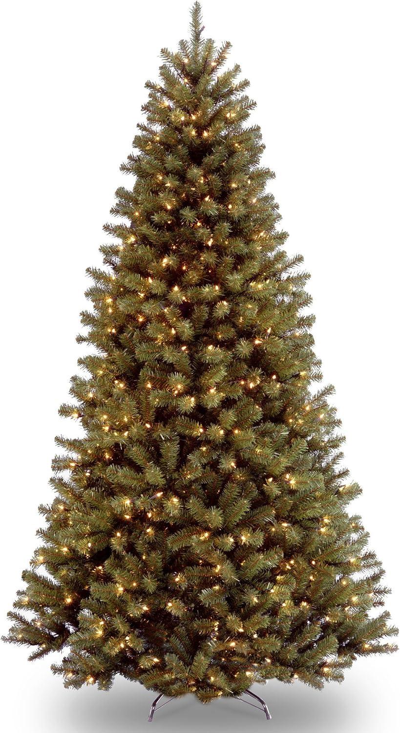 Prelit North Valley Spruce Artificial Christmas Tree Clear Lights - National Tree Company