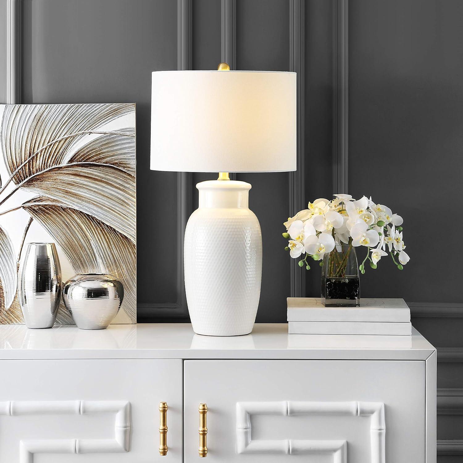 Norsi Table Lamp - Ivory - Safavieh.